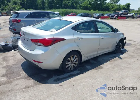 2015 Hyundai Elantra Se from USA, damaged, VIN 5NPDH4AE2FH621408